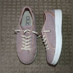 Hey Dude Karina Sherpa Pink Sneakers